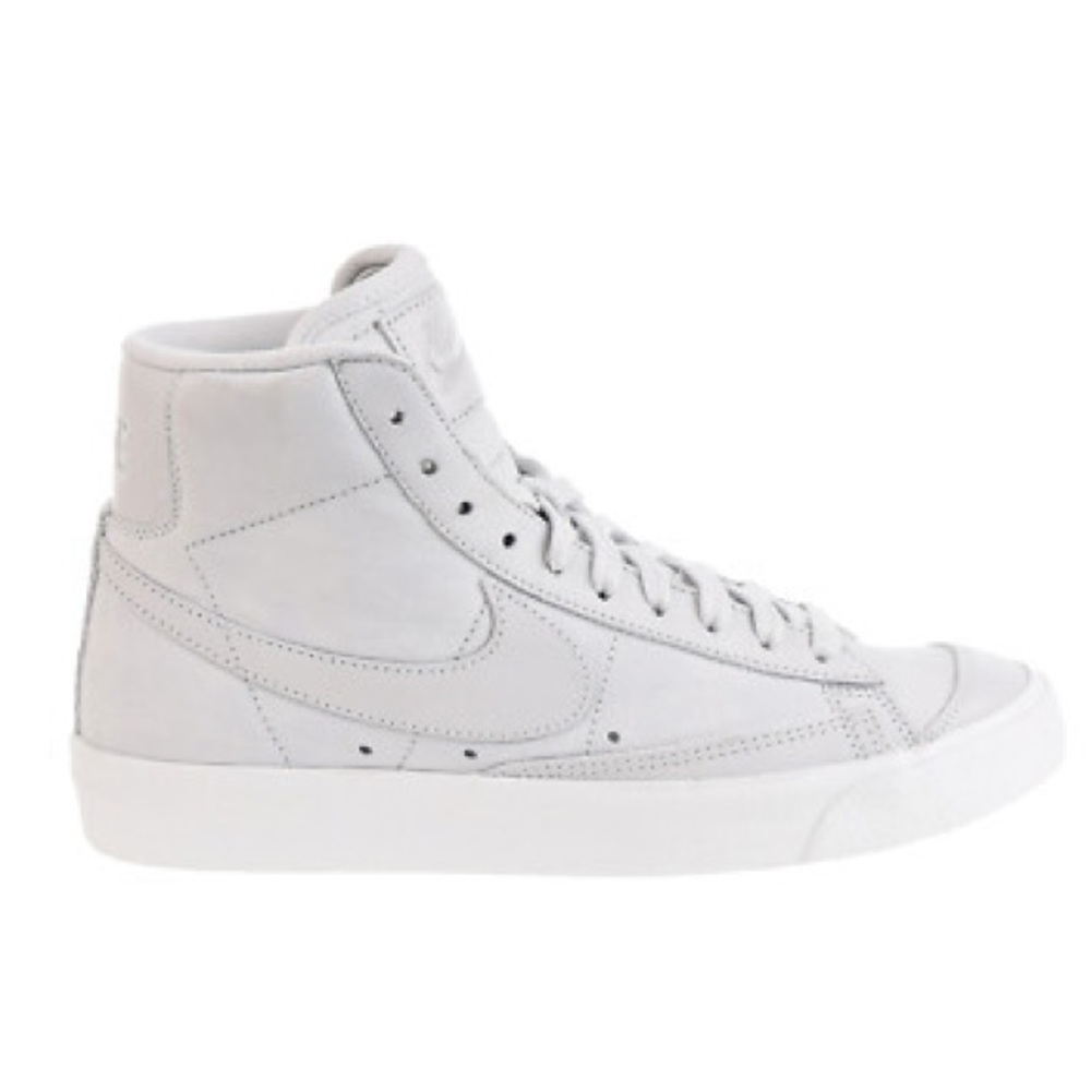 Nike Blazer Mid 77 High-Top Sneakers in Photon Dust Summit White